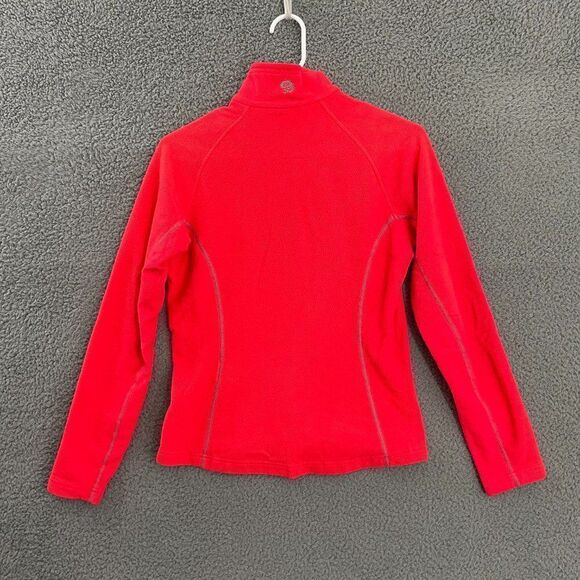 Mountain Hardwear Sweater Women S infrared 1/4 Zip Fleece - Picture 6 of 10